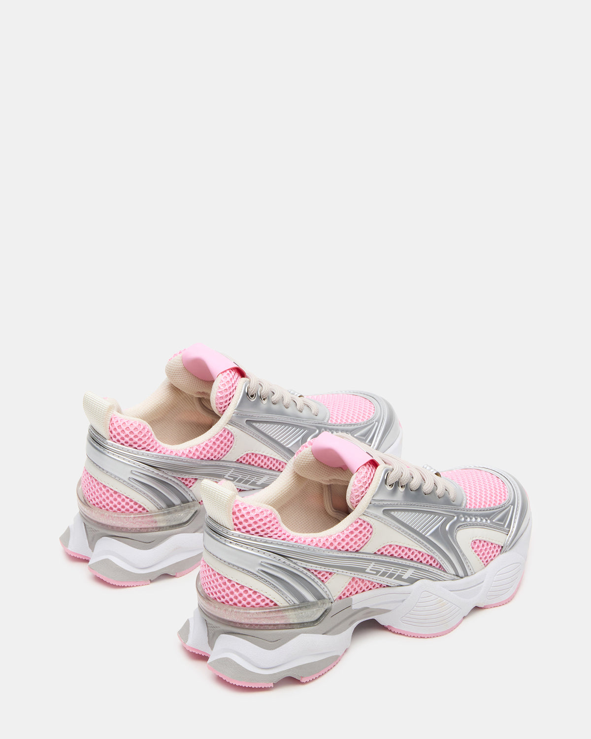 Kids' SPEDSTR Pink Low-Top Lace-Up Girls' Sneaker Steve Madden PINK