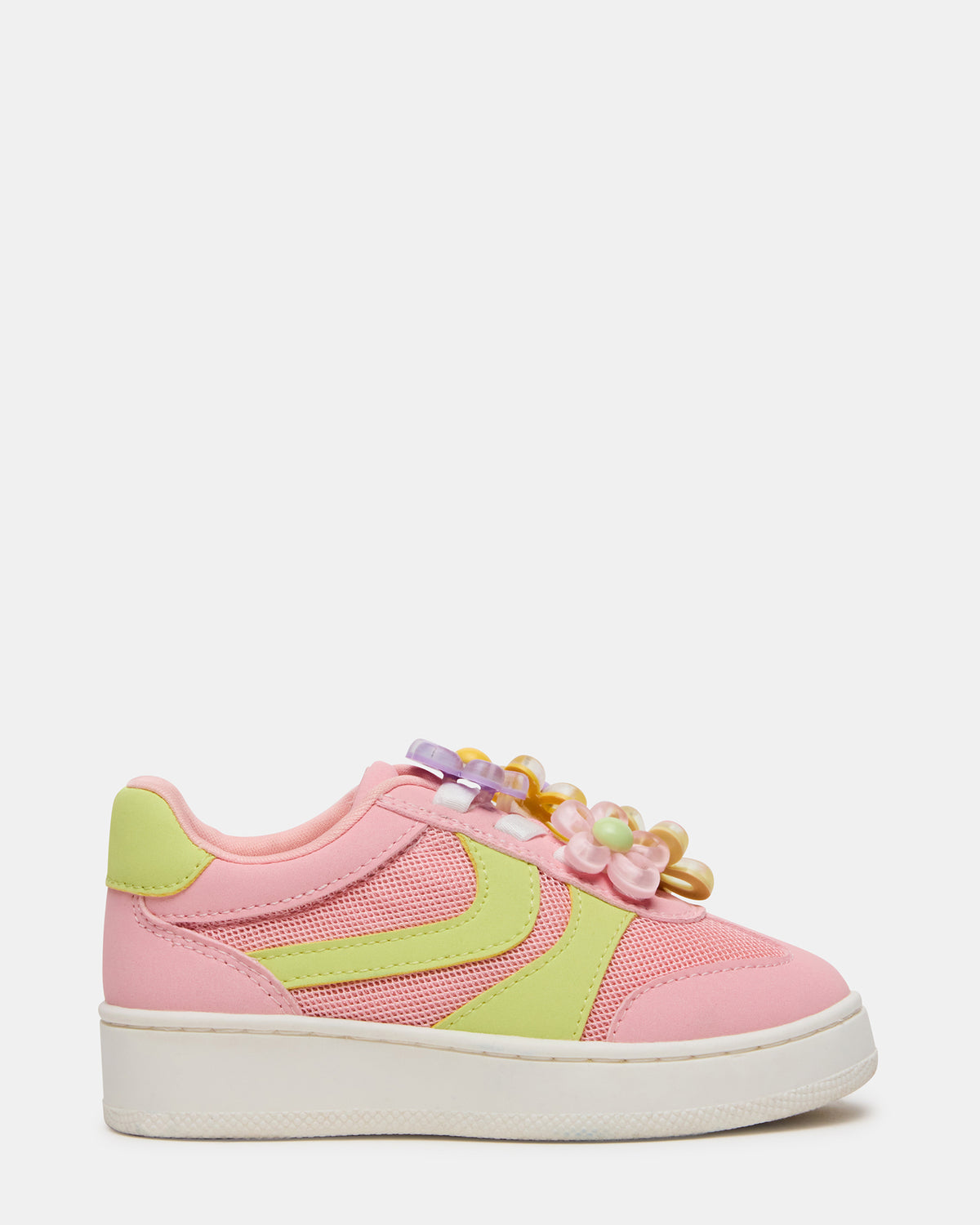 Toddlers' JERSEY Lime/Pink Low-Top Platform Girls' Sneaker Steve Madden LIME PINK