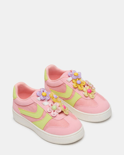 Toddlers' JERSEY Lime/Pink Low-Top Platform Girls' Sneaker Steve Madden LIME PINK