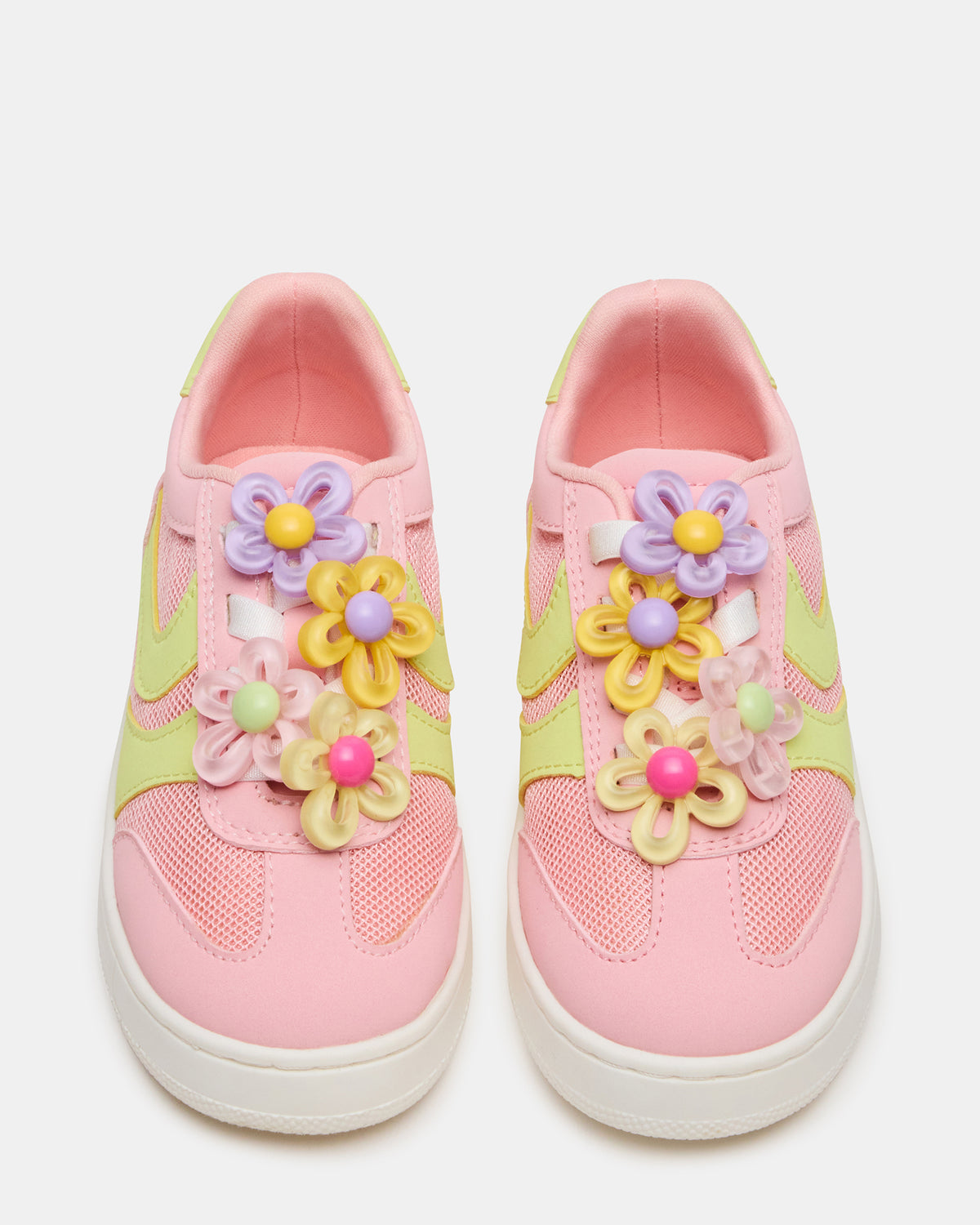Toddlers' JERSEY Lime/Pink Low-Top Platform Girls' Sneaker Steve Madden LIME PINK