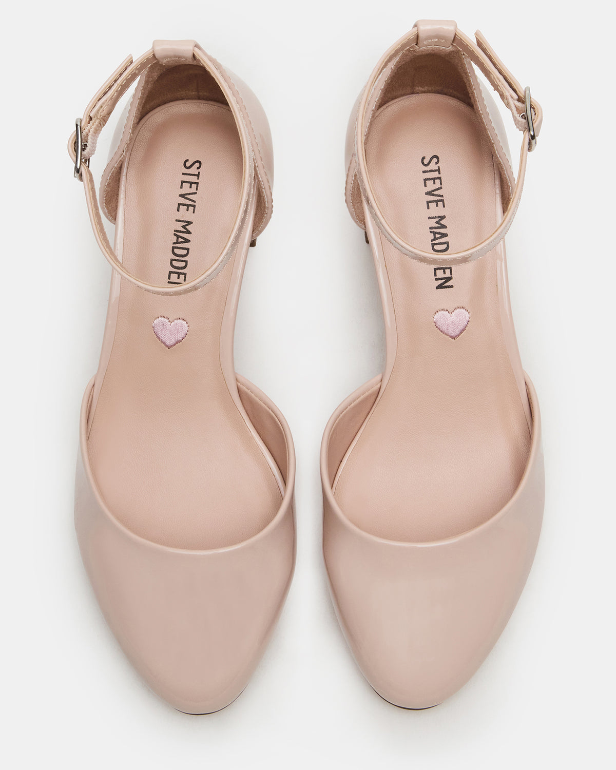 Kids' PRETTYY Blush Patent Girls' Block Heel Steve Madden BLUSH PATENT