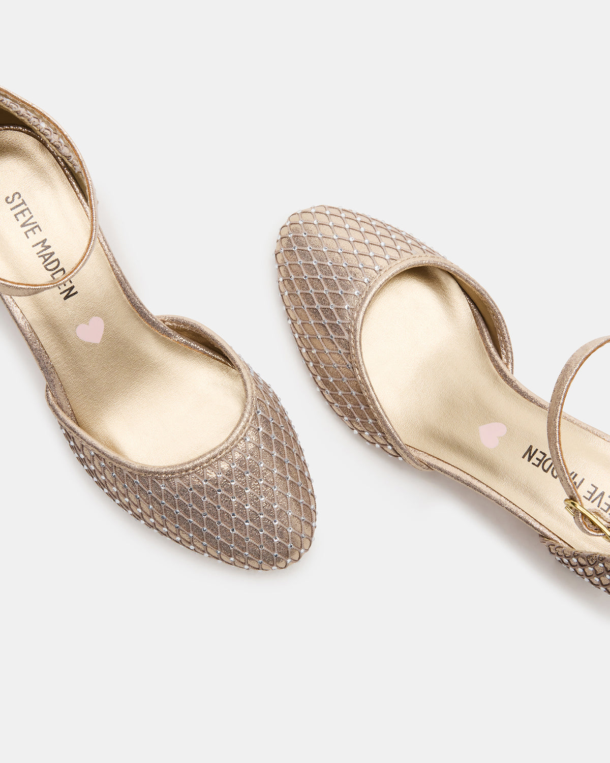 Kids' PRETTYY Gold Girls' Block Heel Steve Madden GOLD