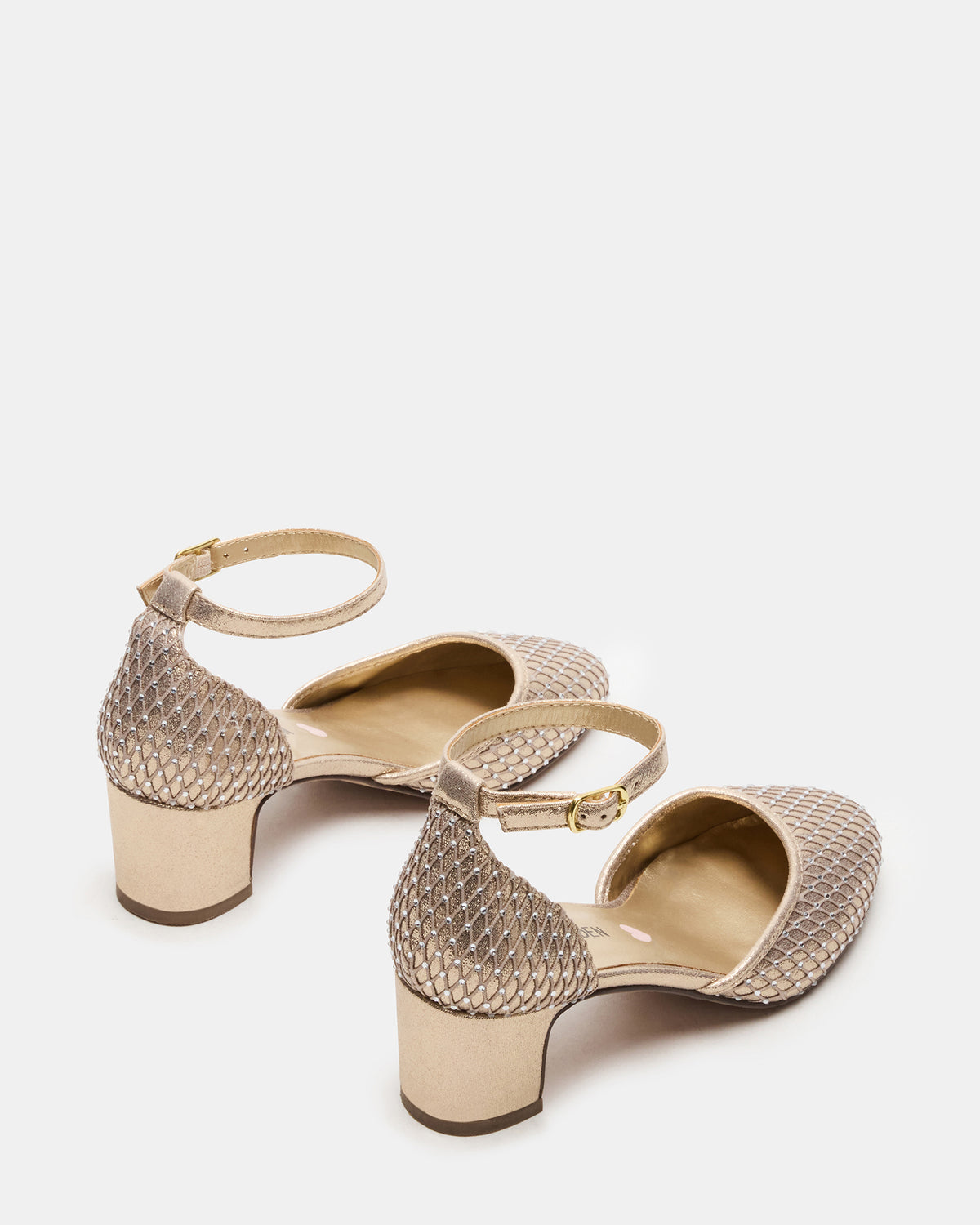Kids' PRETTYY Gold Girls' Block Heel Steve Madden GOLD