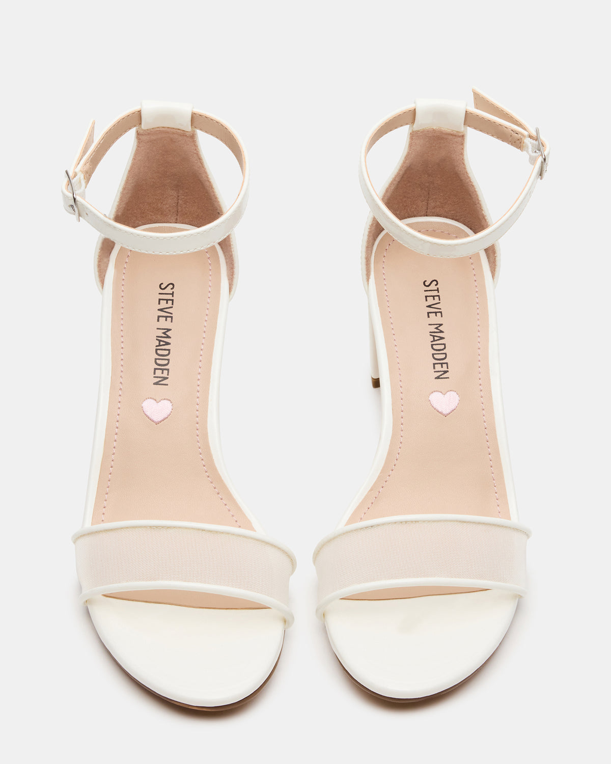 Kids' CARRSON Mesh White Girls' Dress Heel Steve Madden WHITE