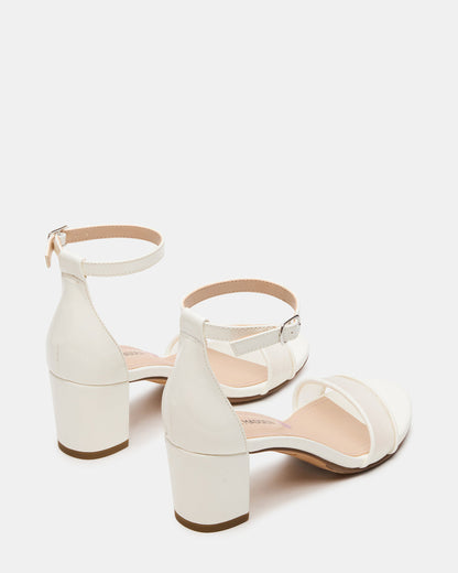 Kids' CARRSON Mesh White Girls' Dress Heel Steve Madden WHITE