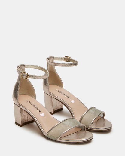Kids' CARRSON Gold Girls' Dress Heel Steve Madden GOLD