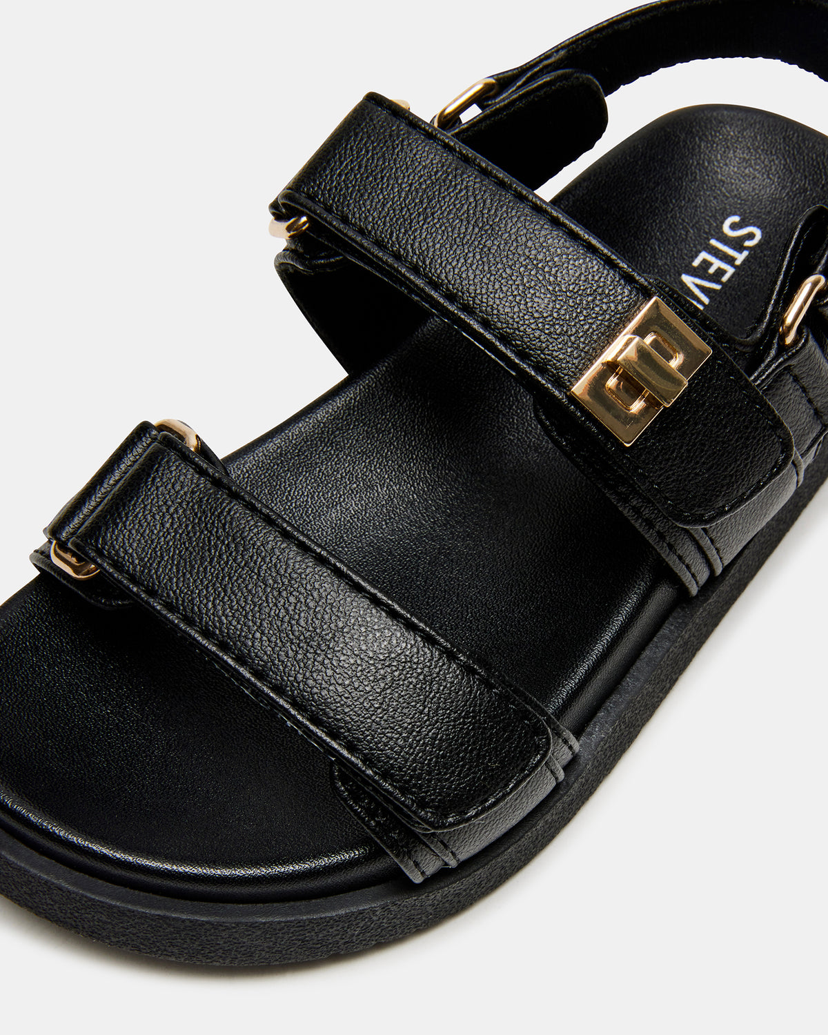 Toddlers' MONA Black Girls' Flatform Sandal Steve Madden BLACK