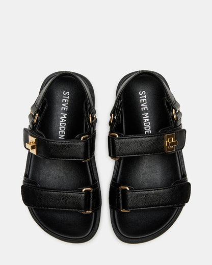 Toddlers' MONA Black Girls' Flatform Sandal Steve Madden BLACK