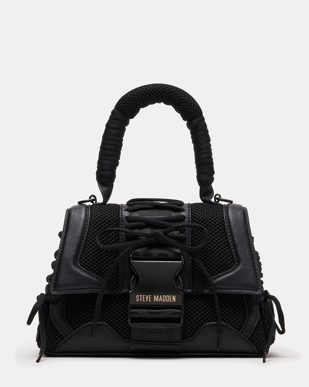 DIEGO Black Women's Handbag with Crossbody Strap Steve Madden BLACK