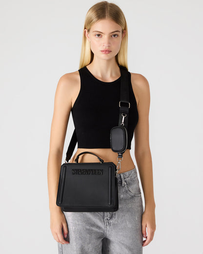 EVELYN Bag Black | Women's Top Handle Crossbody Bag Steve Madden BLACK