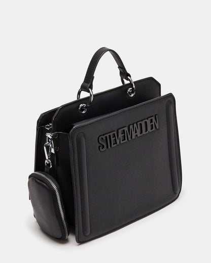 EVELYN Bag Black | Women's Top Handle Crossbody Bag Steve Madden BLACK