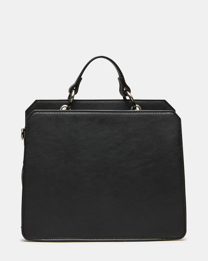 EVELYN Fang Bag Black Top Handle Crossbody Bag Steve Madden BLACK