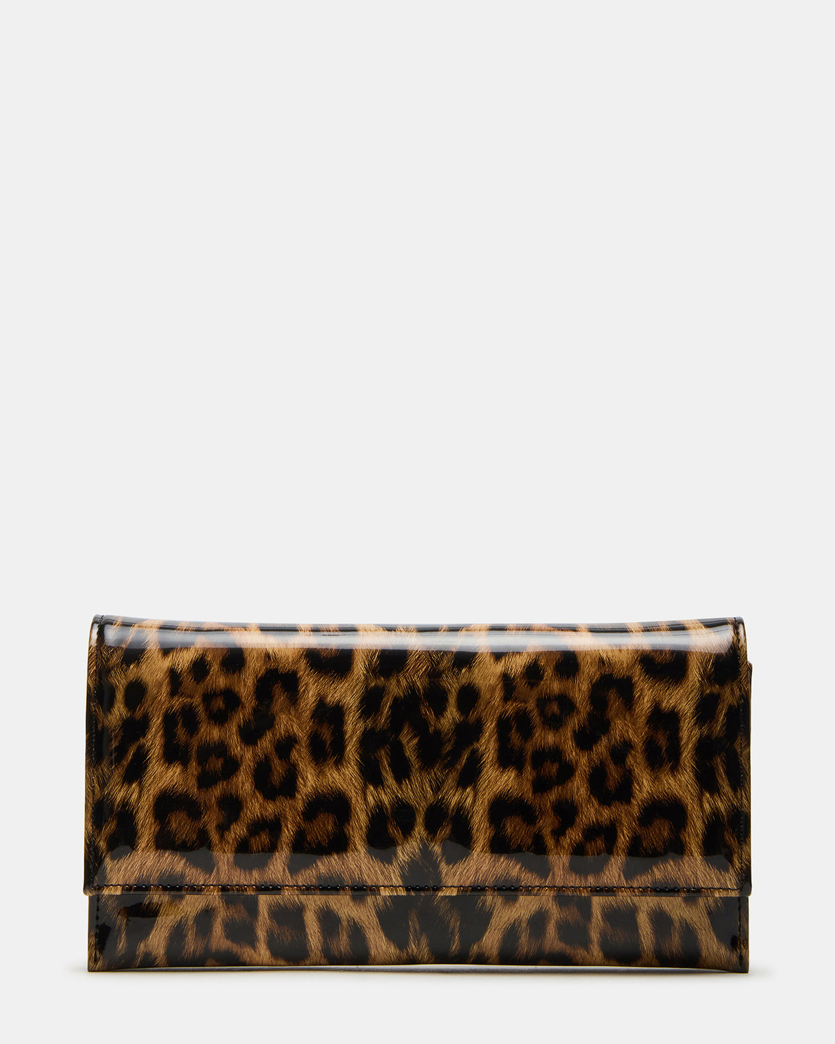 JULIANA Bag Leopard Patent Crossbody Clutch Handbag Steve Madden LEOPARD PATENT