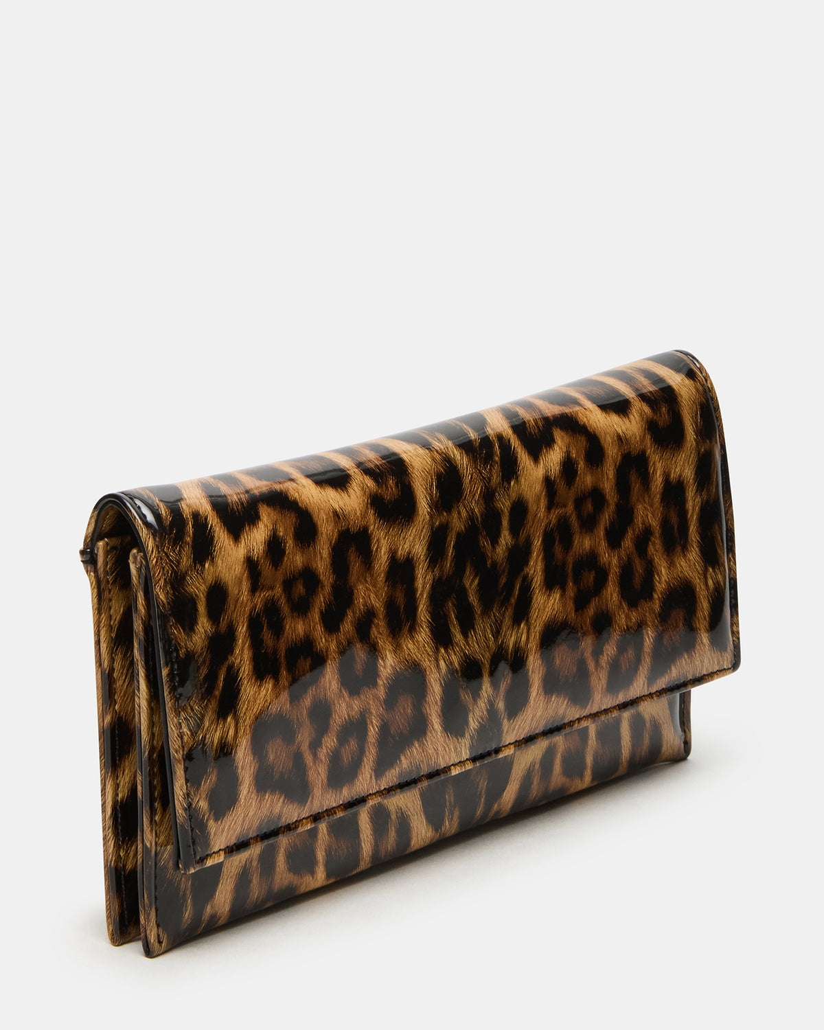 JULIANA Bag Leopard Patent Crossbody Clutch Handbag Steve Madden LEOPARD PATENT