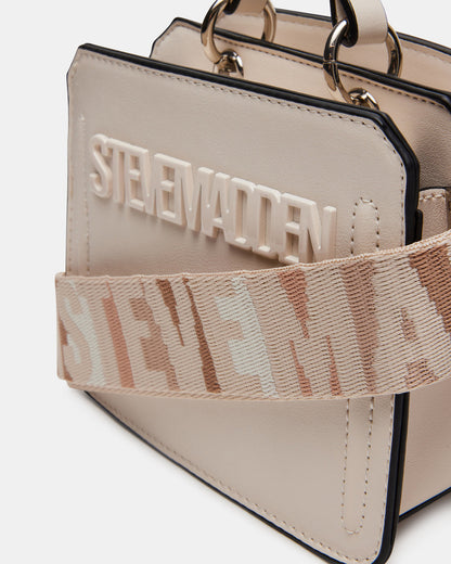 EVELYN Mini Bag Cream | Women's Top-Handle Crossbody Bag Steve Madden CREAM