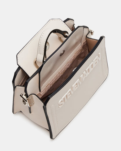 EVELYN Mini Bag Cream | Women's Top-Handle Crossbody Bag Steve Madden CREAM