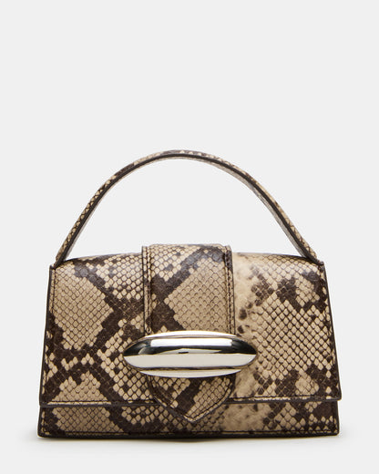 MISHELL Bag Natural Multi Top-Handle Mini Handbag Steve Madden NATURAL MULTI