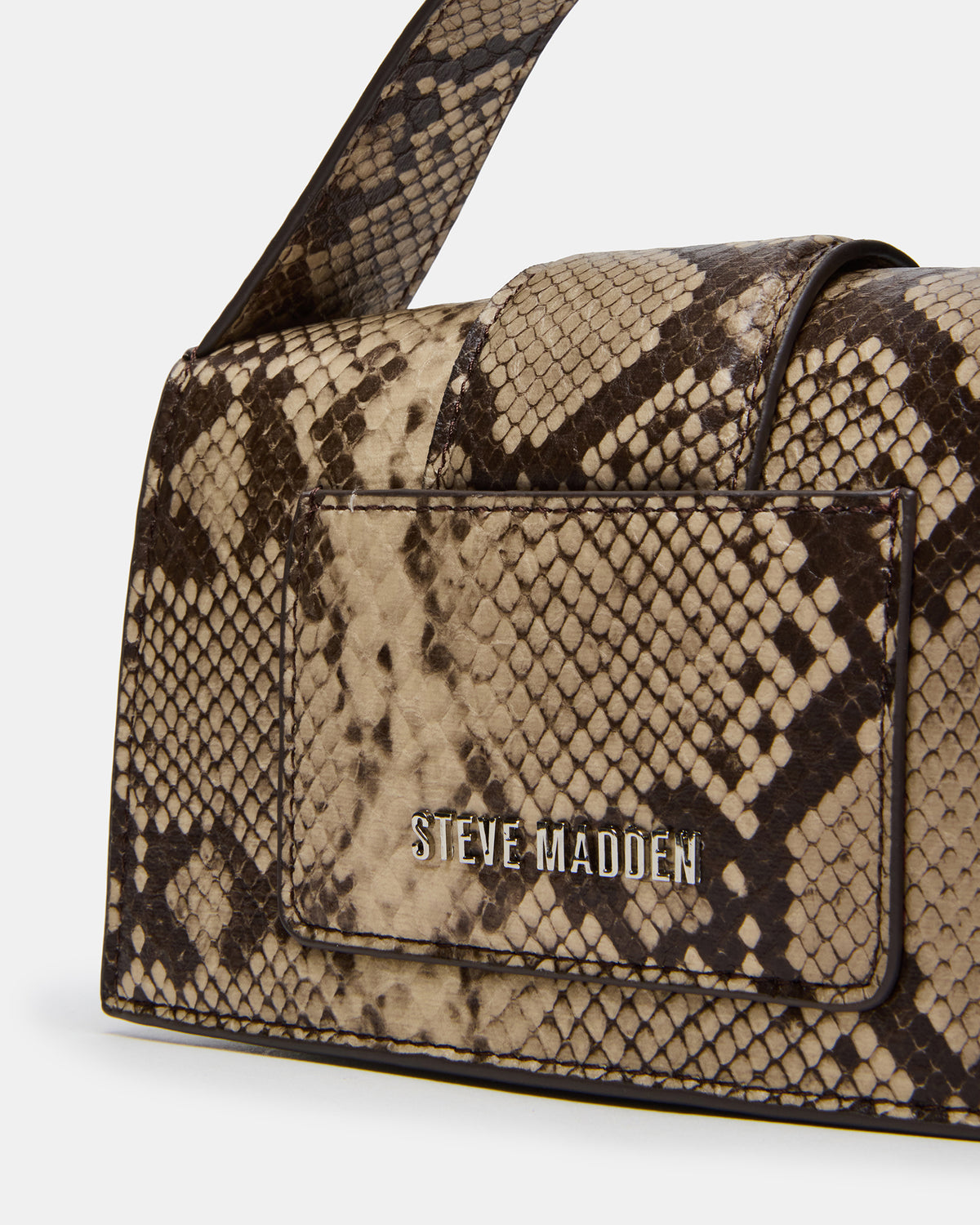 MISHELL Bag Natural Multi Top-Handle Mini Handbag Steve Madden NATURAL MULTI