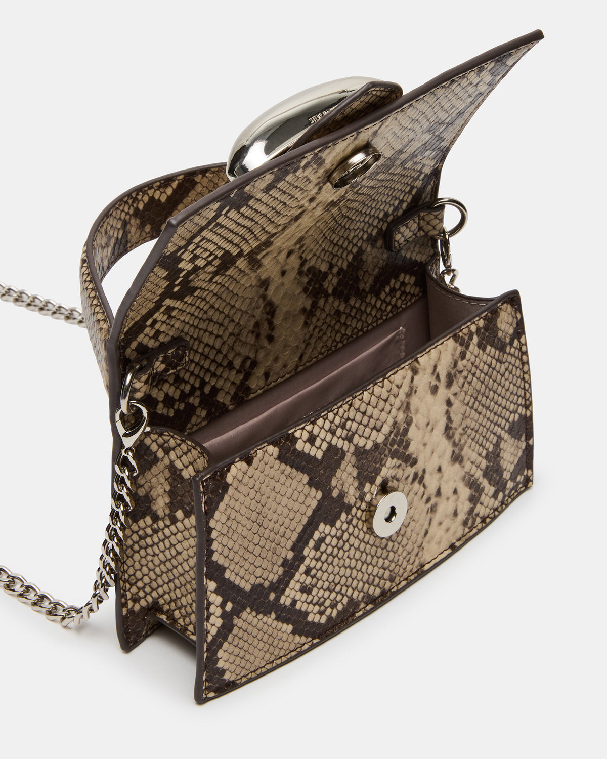 MISHELL Bag Natural Multi Top-Handle Mini Handbag Steve Madden NATURAL MULTI