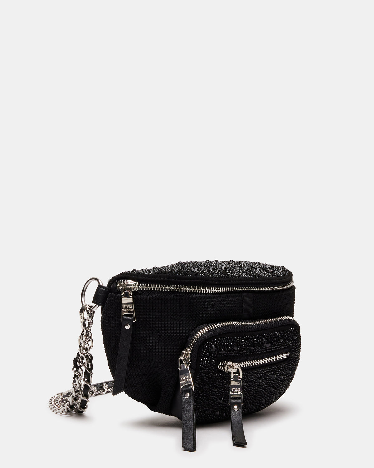 MAXIMA Bag Black Crossbody Bag | Women's Black Crossbody Bag Steve Madden BLACK