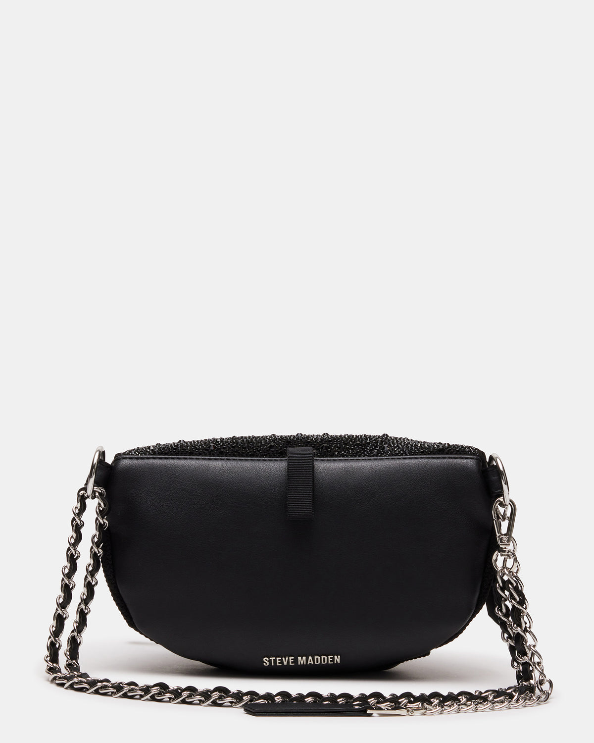 MAXIMA Bag Black Crossbody Bag | Women's Black Crossbody Bag Steve Madden BLACK