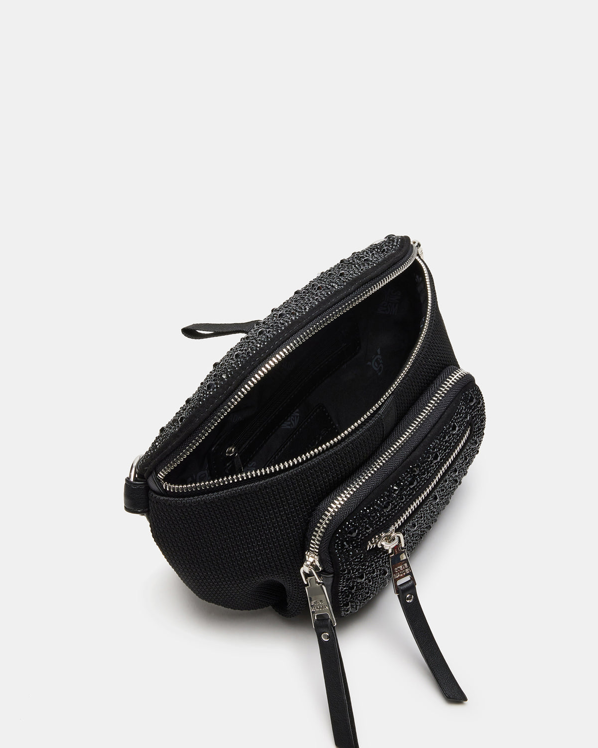 MAXIMA Bag Black Crossbody Bag | Women's Black Crossbody Bag Steve Madden BLACK