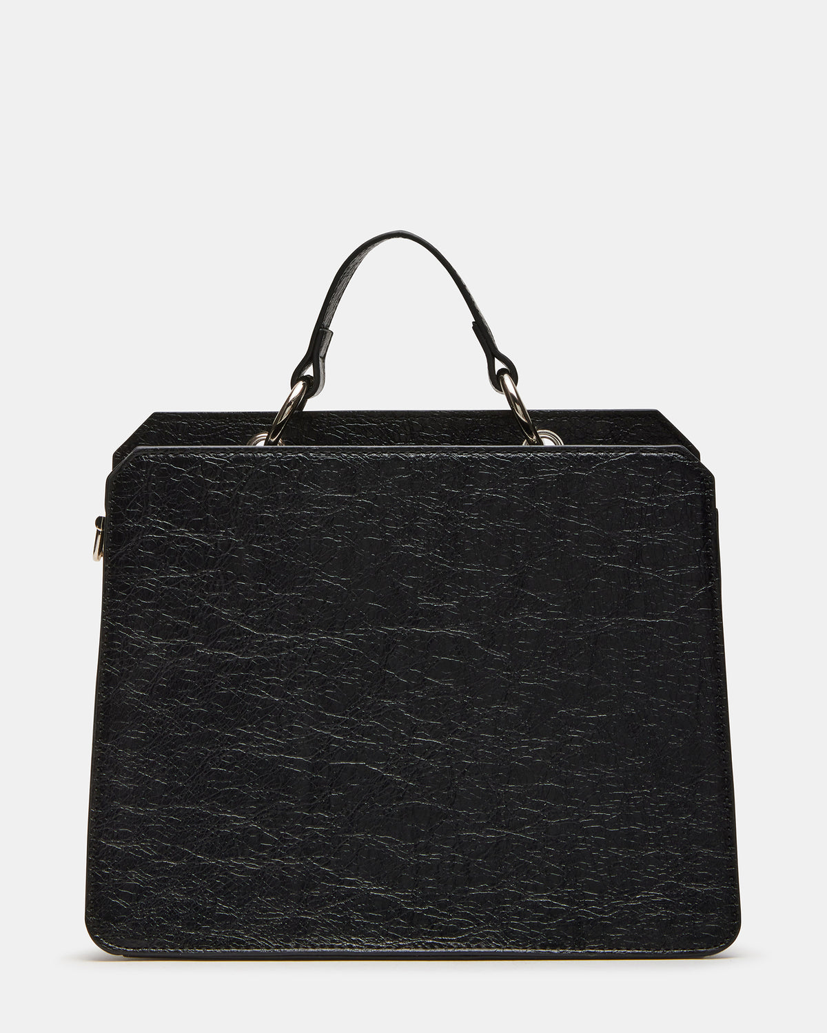EVELYN Skull Bag Black Top Handle Crossbody Bag Steve Madden BLACK