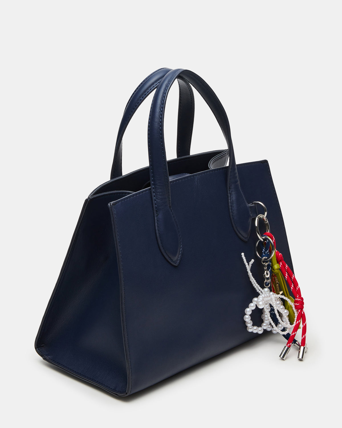 CALLEB Bag Navy Structured Tote Crossbody Handbag Steve Madden NAVY