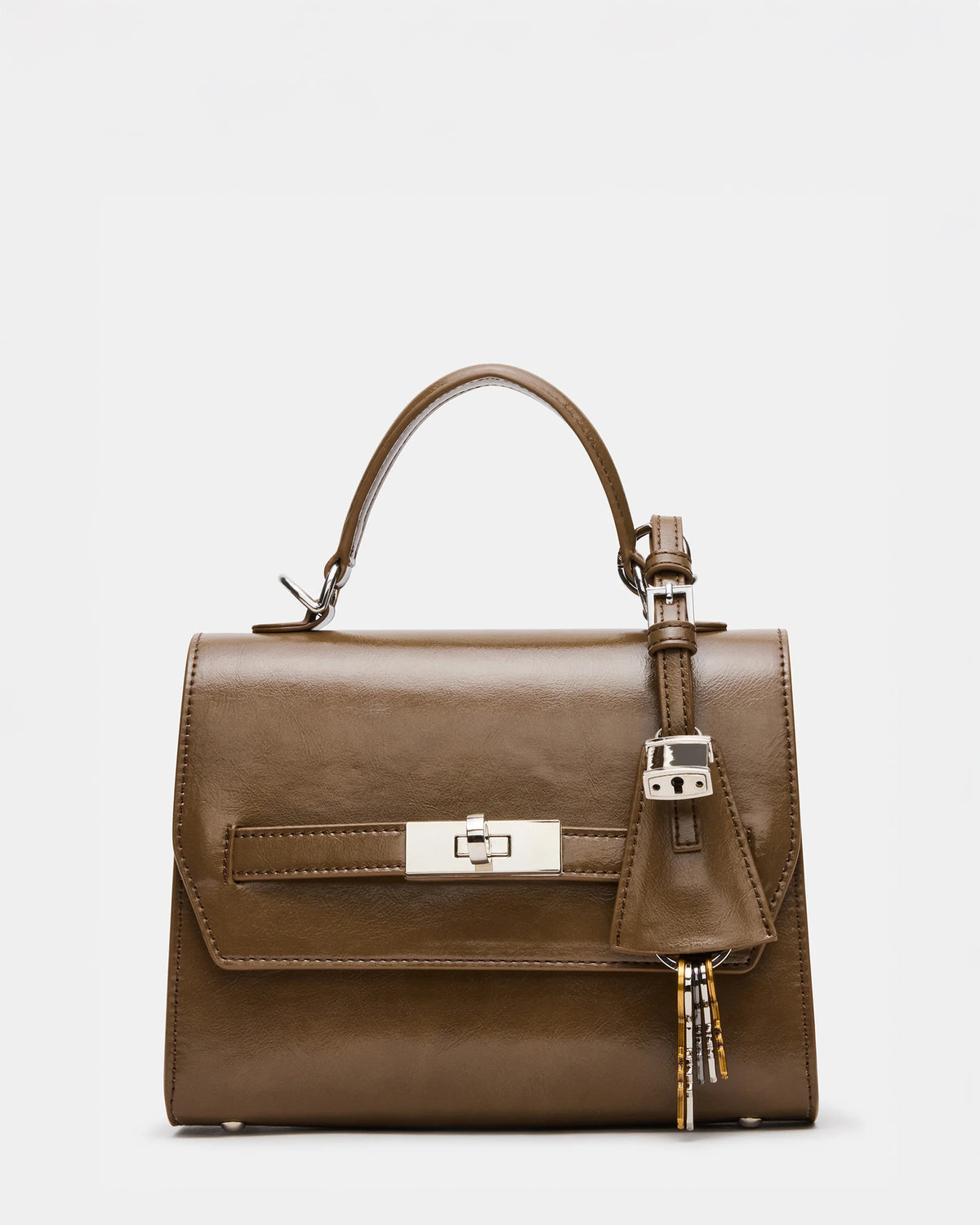 ELLOISE Bag Olive Structured Mini Crossbody Handbag Steve Madden OLIVE