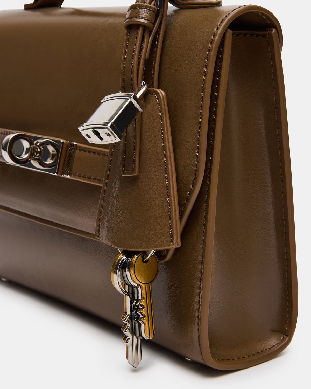 ELLOISE Bag Olive Structured Mini Crossbody Handbag Steve Madden OLIVE