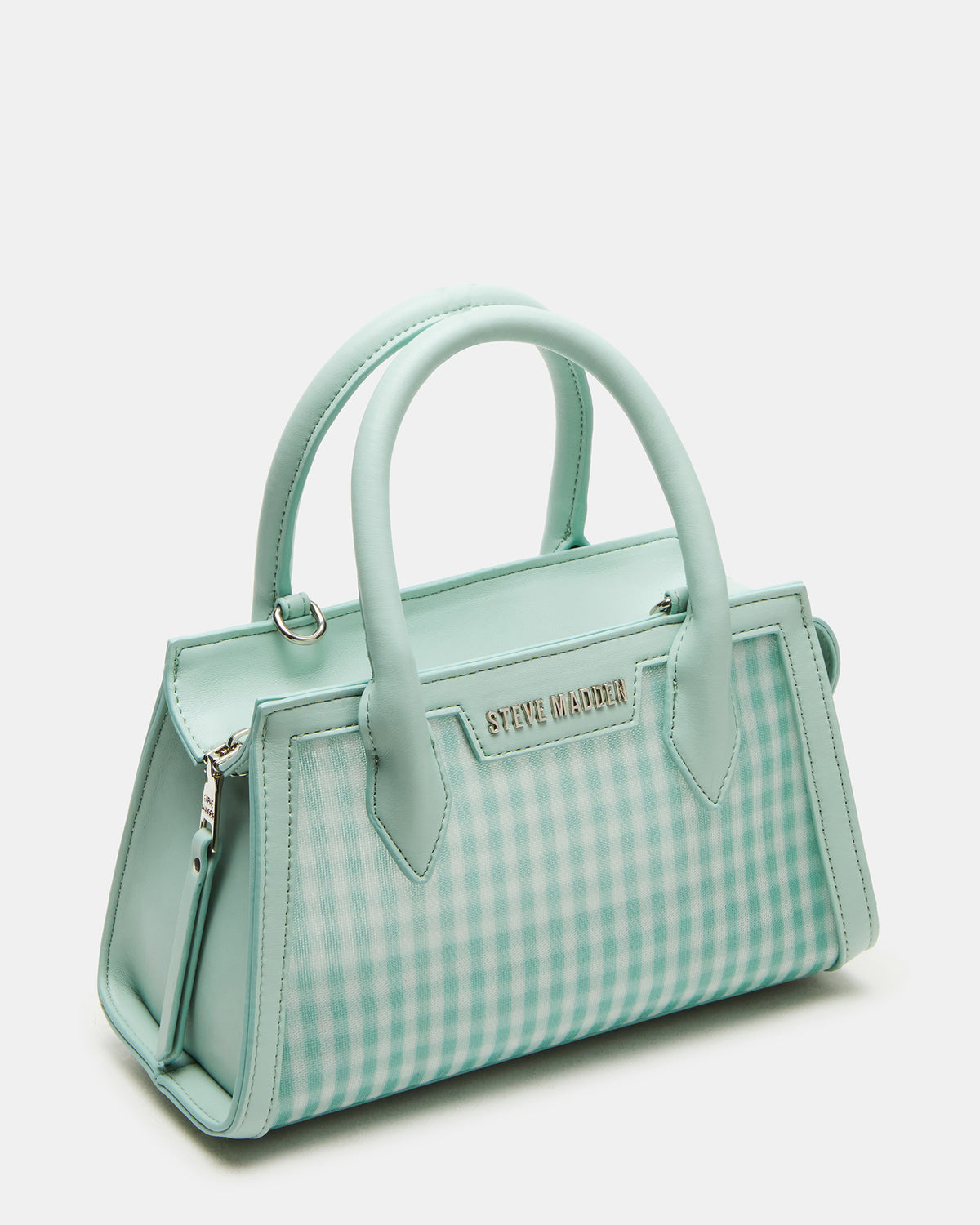 PEACHY Green Multi Women's Mini Top-Handle Mesh Handbag Steve Madden GREEN MULTI