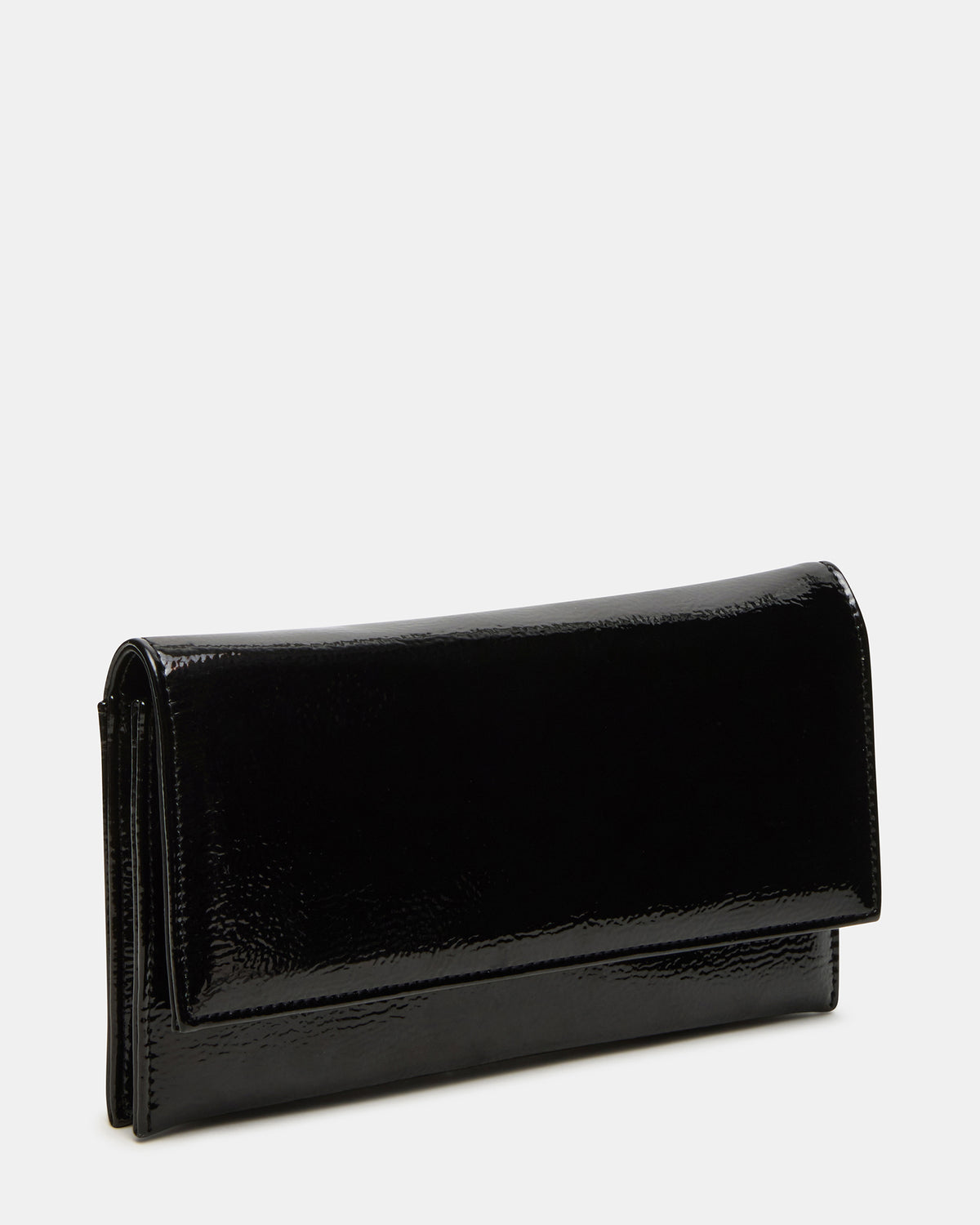 JULIANA Bag Black Patent Crossbody Clutch Handbag Steve Madden BLACK PATENT