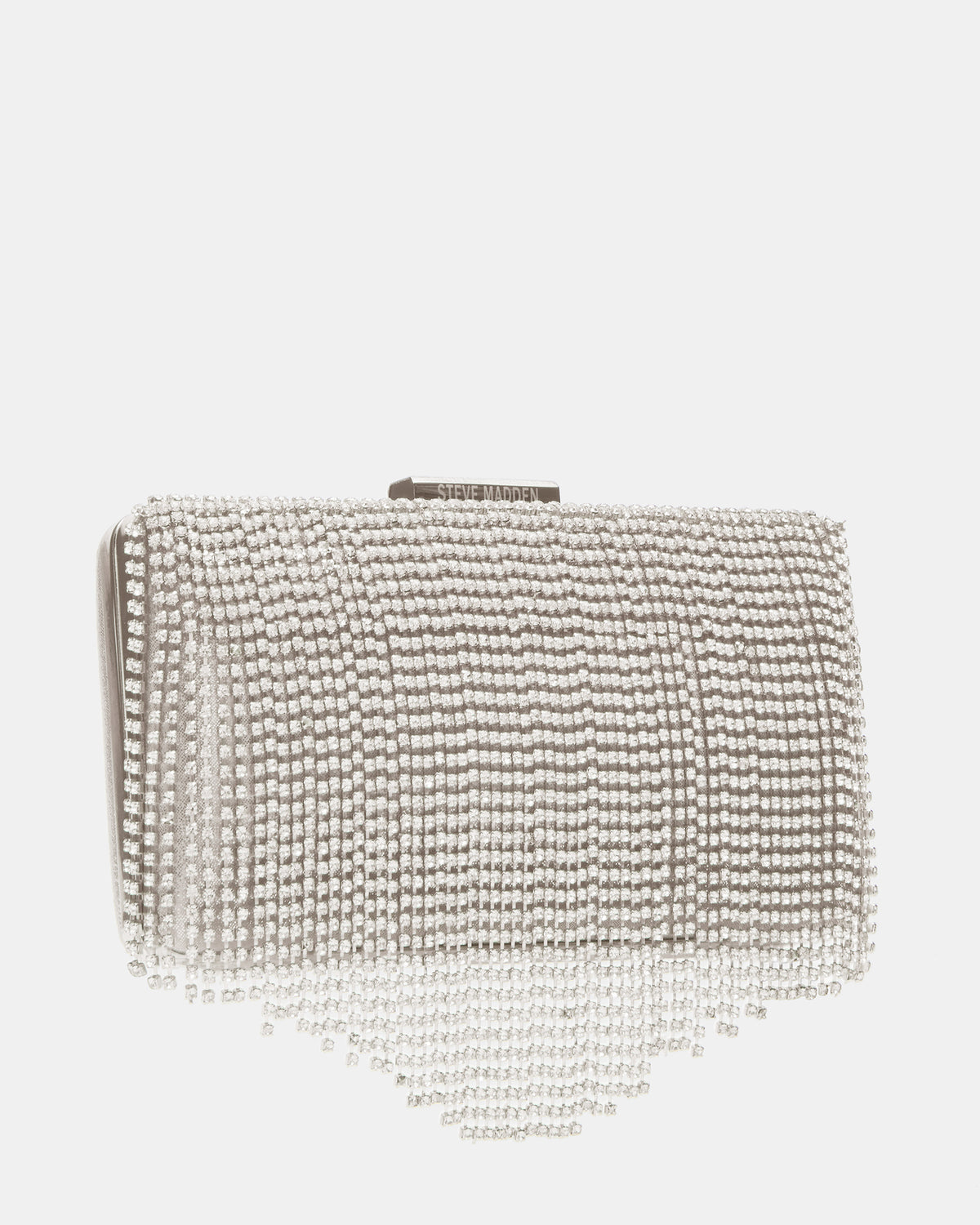SPARKLI Bag Rhinestones | Women's Rhinestone Fringe Clutch Steve Madden RHINESTONES