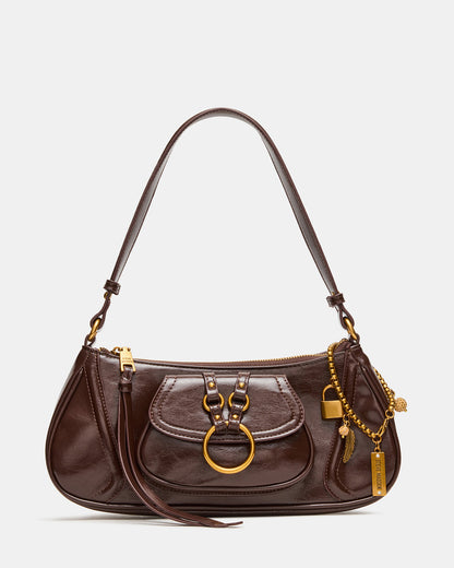 LUXXAR Bag Brown Shoulder Strap Boho-Inspired Handbag Steve Madden BROWN