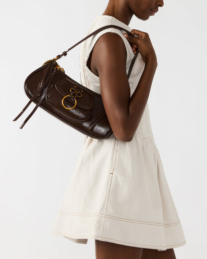 LUXXAR Bag Brown Shoulder Strap Boho-Inspired Handbag Steve Madden BROWN