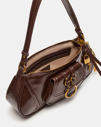 LUXXAR Bag Brown Shoulder Strap Boho-Inspired Handbag Steve Madden BROWN