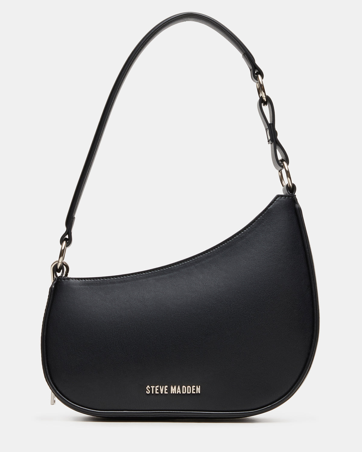 MUSEE Bag Black Asymmetrical Shoulder Strap Handbag Steve Madden BLACK