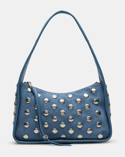 CHEYANN Bag Light Blue Hobo Dome-Studded Shoulder Strap Women's Handbag Steve Madden LIGHT BLUE