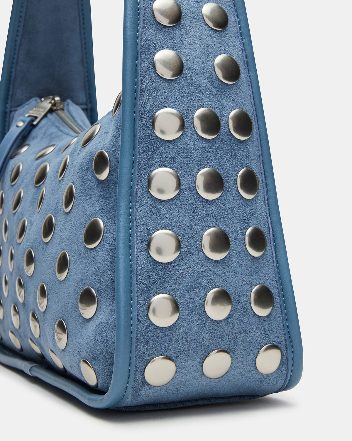 CHEYANN Bag Light Blue Hobo Dome-Studded Shoulder Strap Women's Handbag Steve Madden LIGHT BLUE