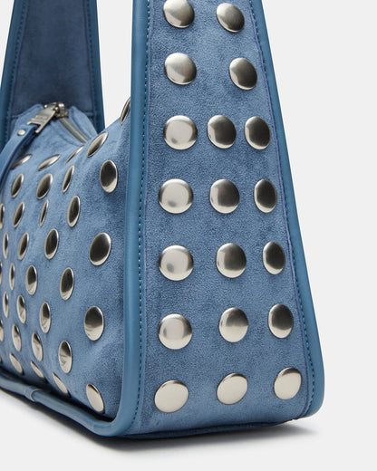 CHEYANN Bag Light Blue Hobo Dome-Studded Shoulder Strap Women's Handbag Steve Madden LIGHT BLUE