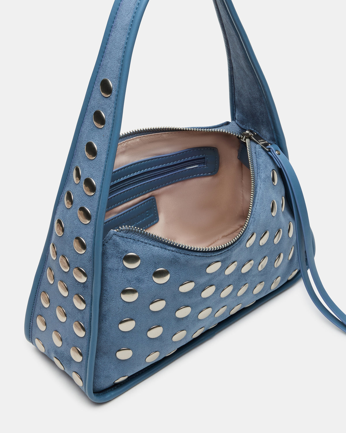 CHEYANN Bag Light Blue Hobo Dome-Studded Shoulder Strap Women's Handbag Steve Madden LIGHT BLUE