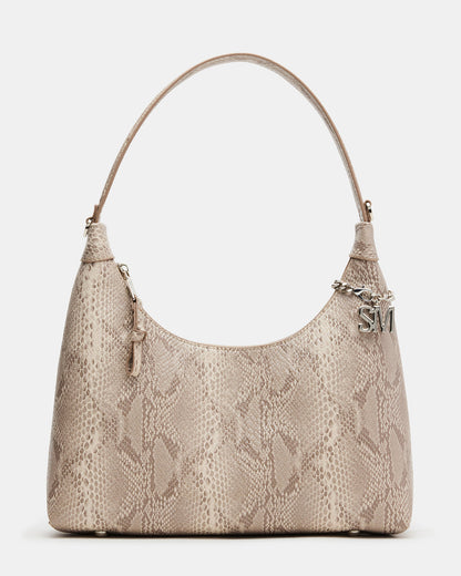 AMARI Bag Sand Snake Shoulder Strap Handbag Steve Madden SAND SNAKE