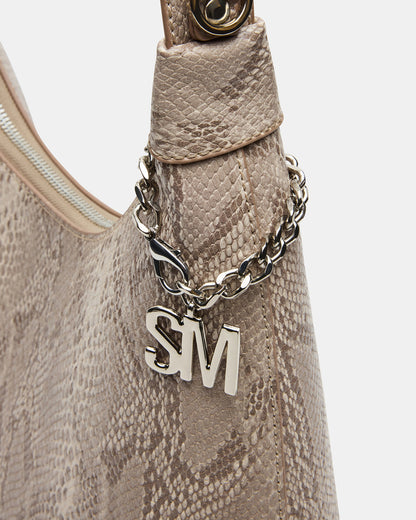AMARI Bag Sand Snake Shoulder Strap Handbag Steve Madden SAND SNAKE