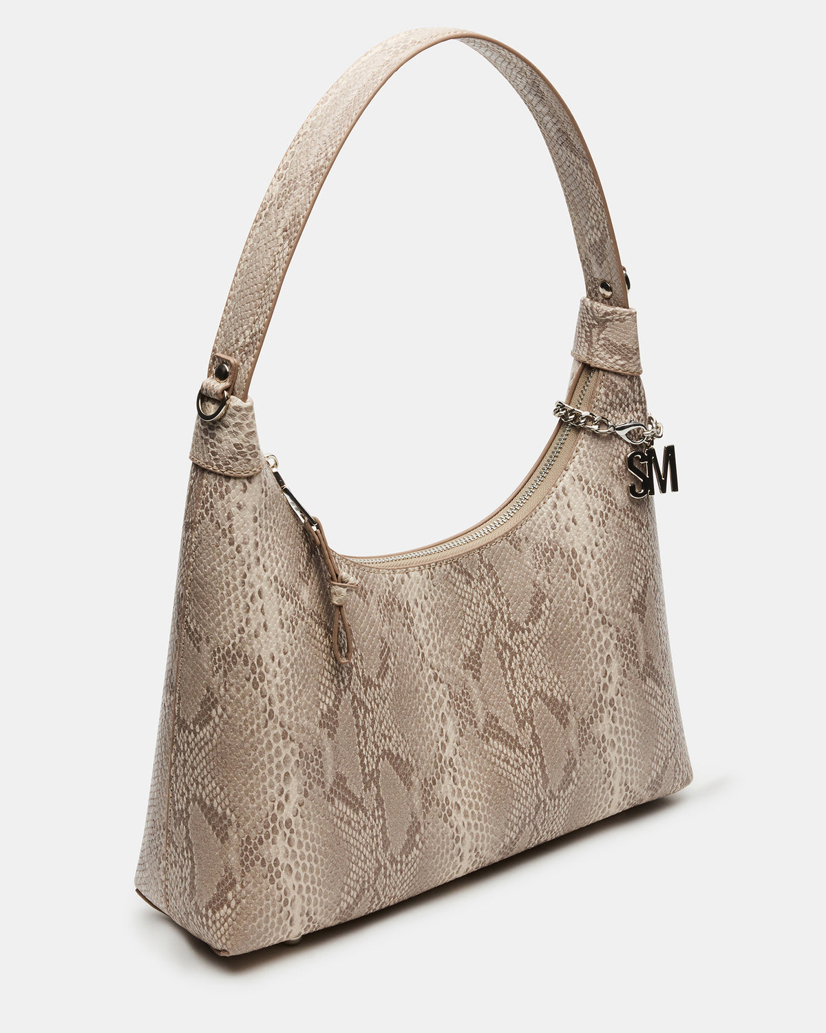 AMARI Bag Sand Snake Shoulder Strap Handbag Steve Madden SAND SNAKE