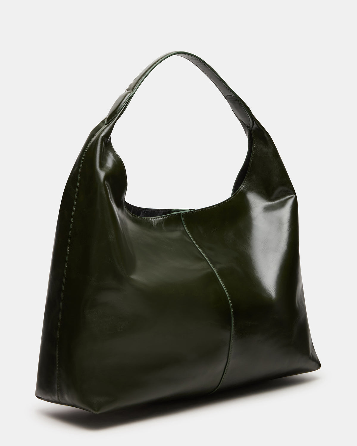 COLLINS Bag Olive Hobo Slouchy Shoulder Strap Tote Handbag Steve Madden OLIVE LEATHER