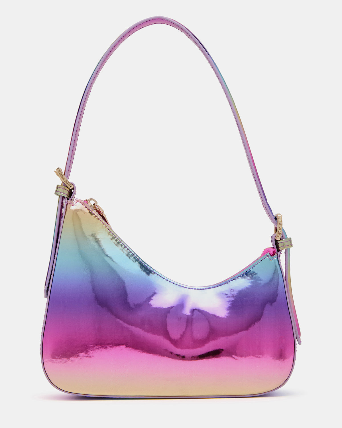 SMITH Bag Metallic Multi Asymmetric Shoulder Handbag Steve Madden METALLIC MULTI