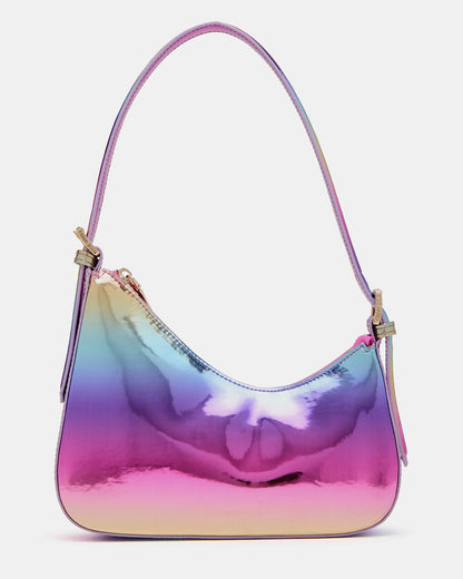 SMITH Bag Metallic Multi Asymmetric Shoulder Handbag Steve Madden METALLIC MULTI