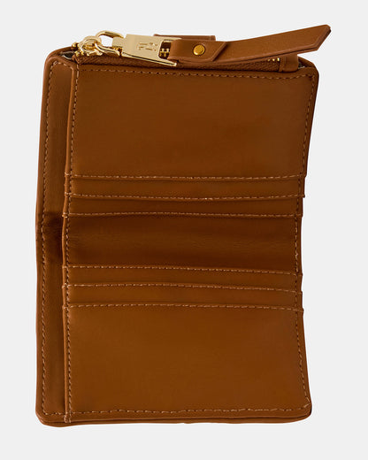 JEM STRAW Light Natural Bifold Wallet Steve Madden LIGHT NATURAL