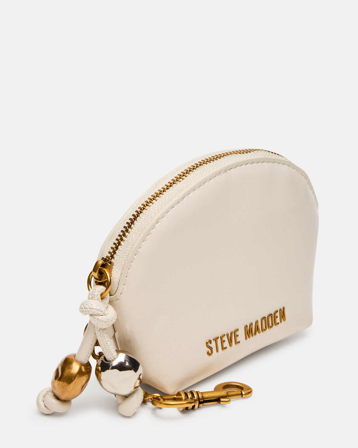 CASSIDI Wallet Chalk Dome-Shaped Card Holder Steve Madden CHALK
