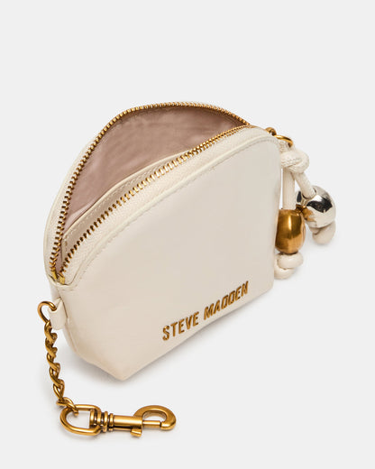CASSIDI Wallet Chalk Dome-Shaped Card Holder Steve Madden CHALK